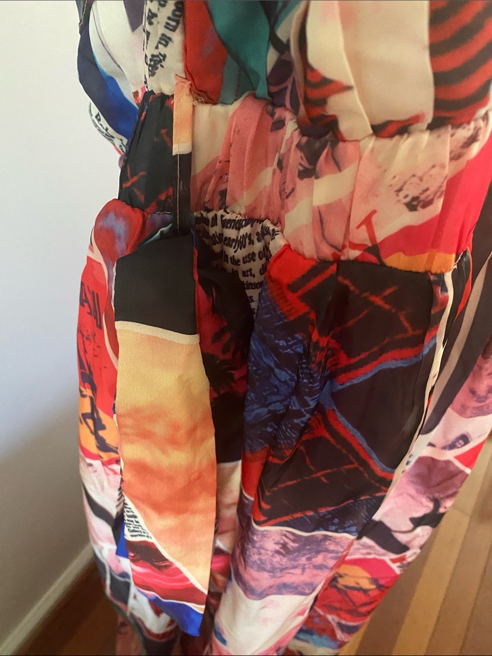 Fashion Nova NWT vogue moment printed maxi dress 3XL - Picture 4 of 10